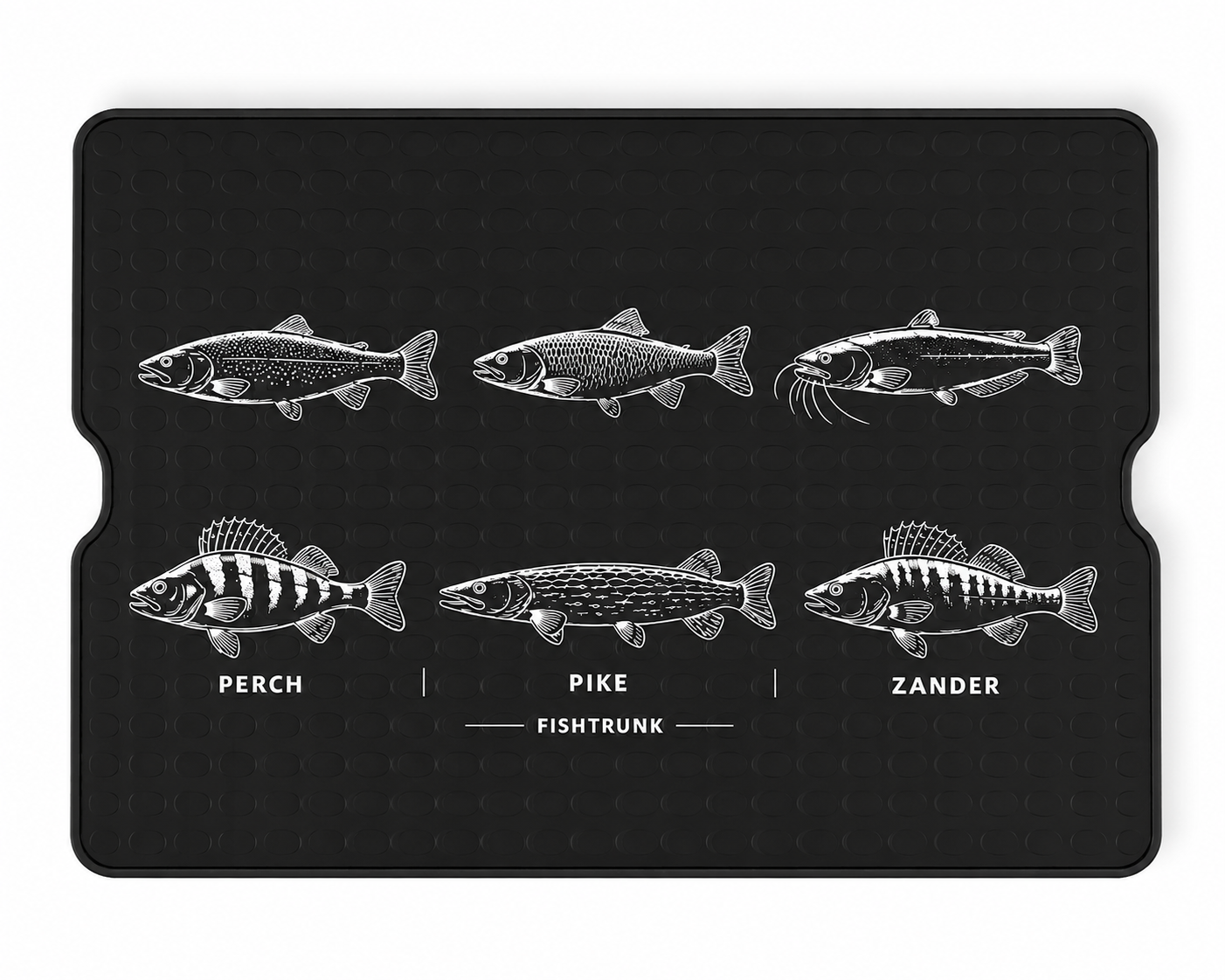 FishTrunk Predator Edition - Wasserdichte Kofferraummatte für Angler