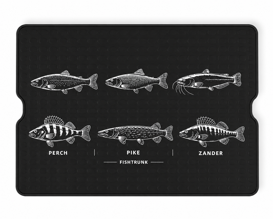 FishTrunk Predator Edition - Wasserdichte Kofferraummatte für Angler